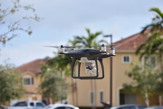 Drone inspection equipment used for roof assessment South Florida