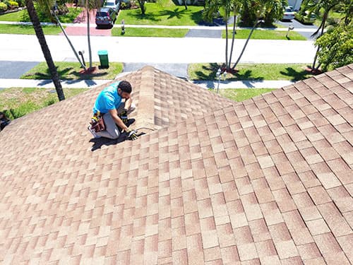 Drone roof inspection Fort Lauderdale overview